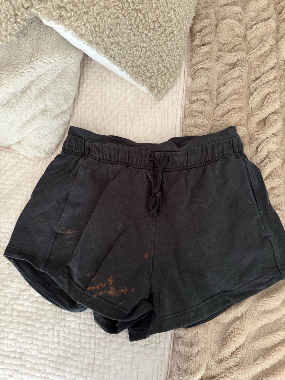 lululemon athletica Black Drawstring Athletic Shorts